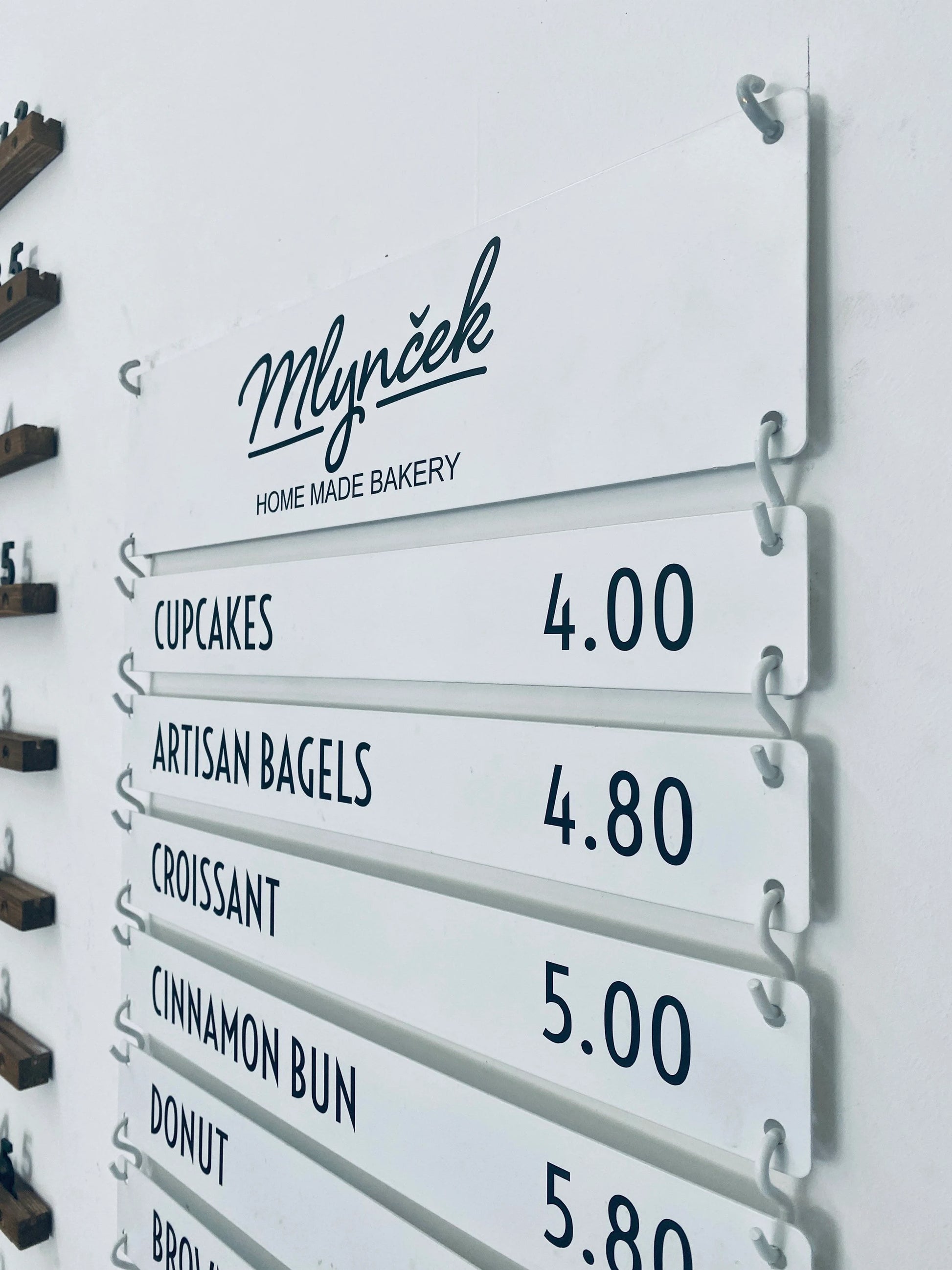 Magnetic Menu Board - Metallionaire