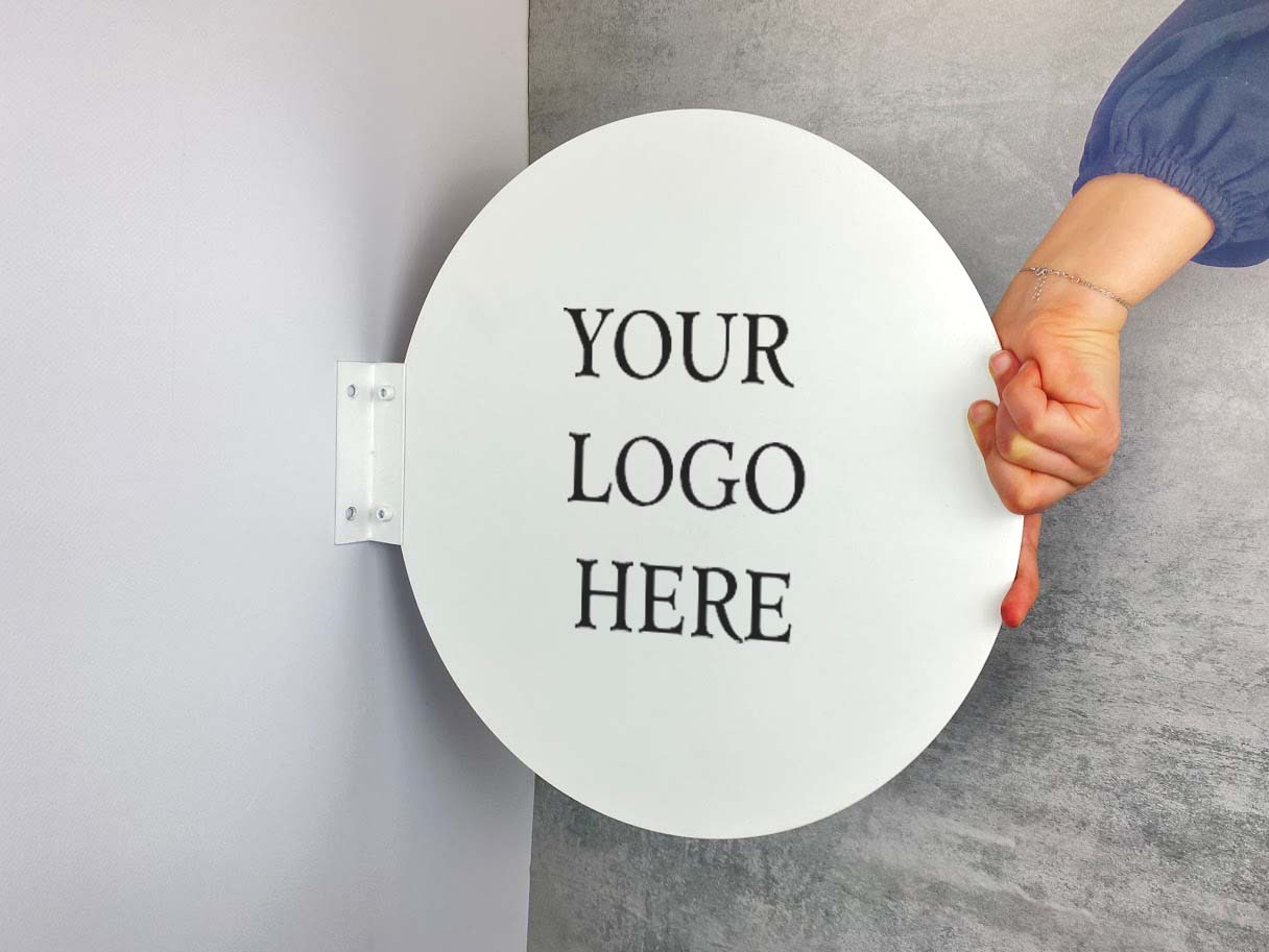 Without Logo Round Blade Sign - Metallionaire