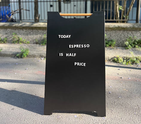 Magnetic Sidewalk Sign