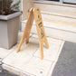 Caution Wet Floor A-Frame Wood Sign - Metallionaire