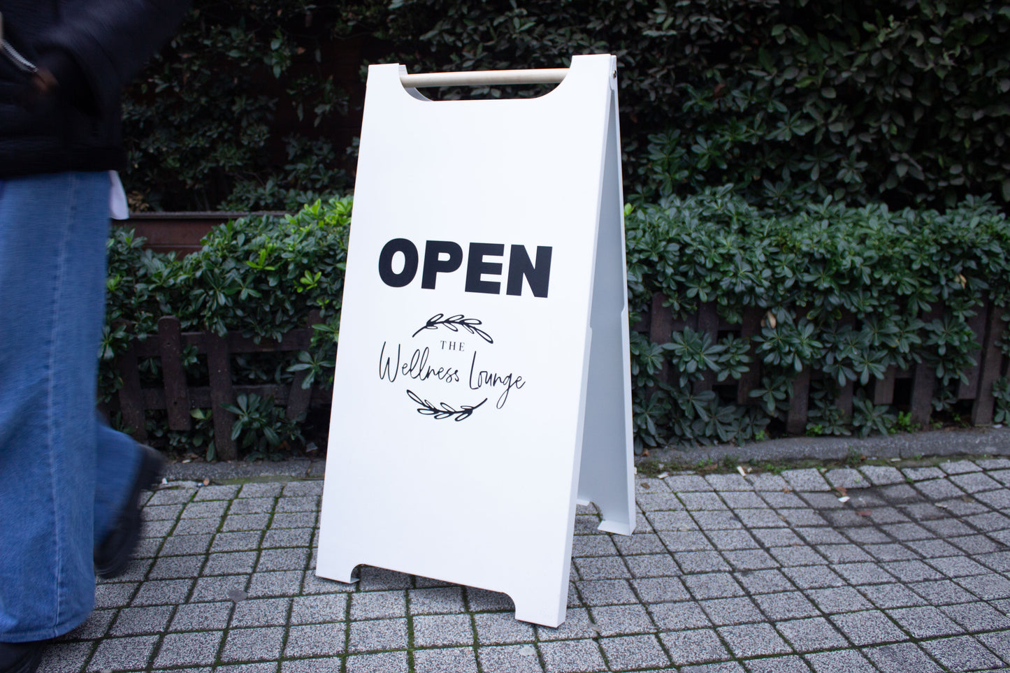 Magnetic Sidewalk Sign - Metallionaire