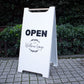 Magnetic Sidewalk Sign - Metallionaire