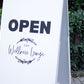 Magnetic Sidewalk Sign - Metallionaire