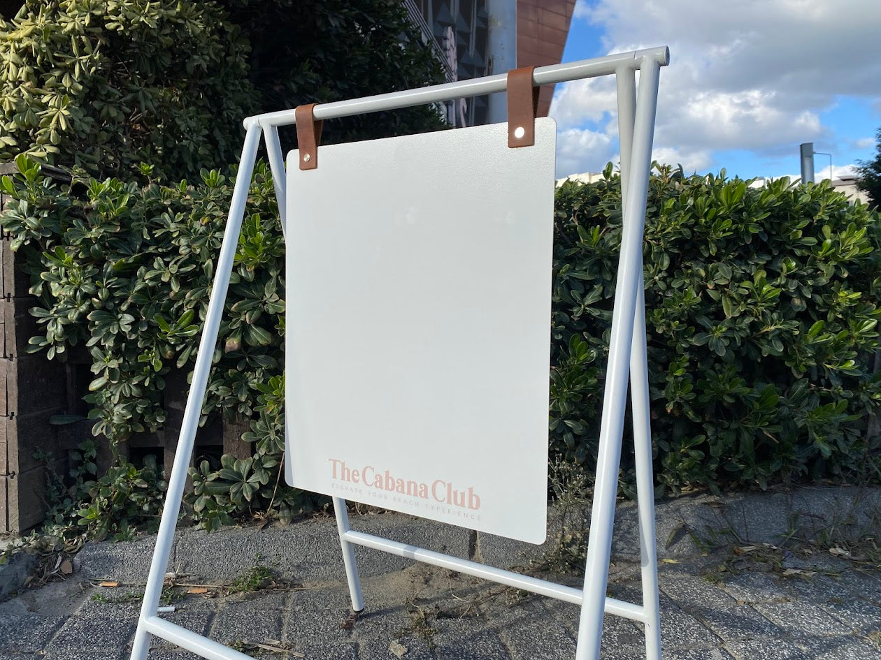 A Frame Sandwich Sign Biblo - Custom Sidewalk Sign