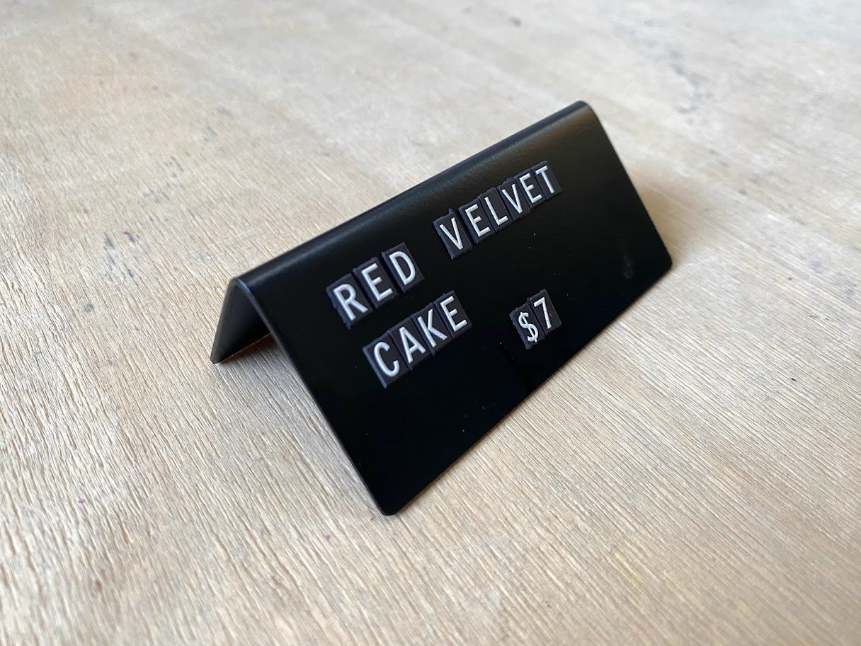 Magnetic Counter Sign