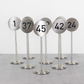 Stainless Steel Table Numbers