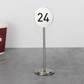 Stainless Steel Table Numbers