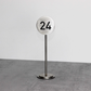 Stainless Steel Table Numbers