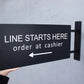 Double Sided Blade Sign