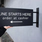 Double Sided Blade Sign