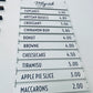 Magnetic Menu Board - Metallionaire