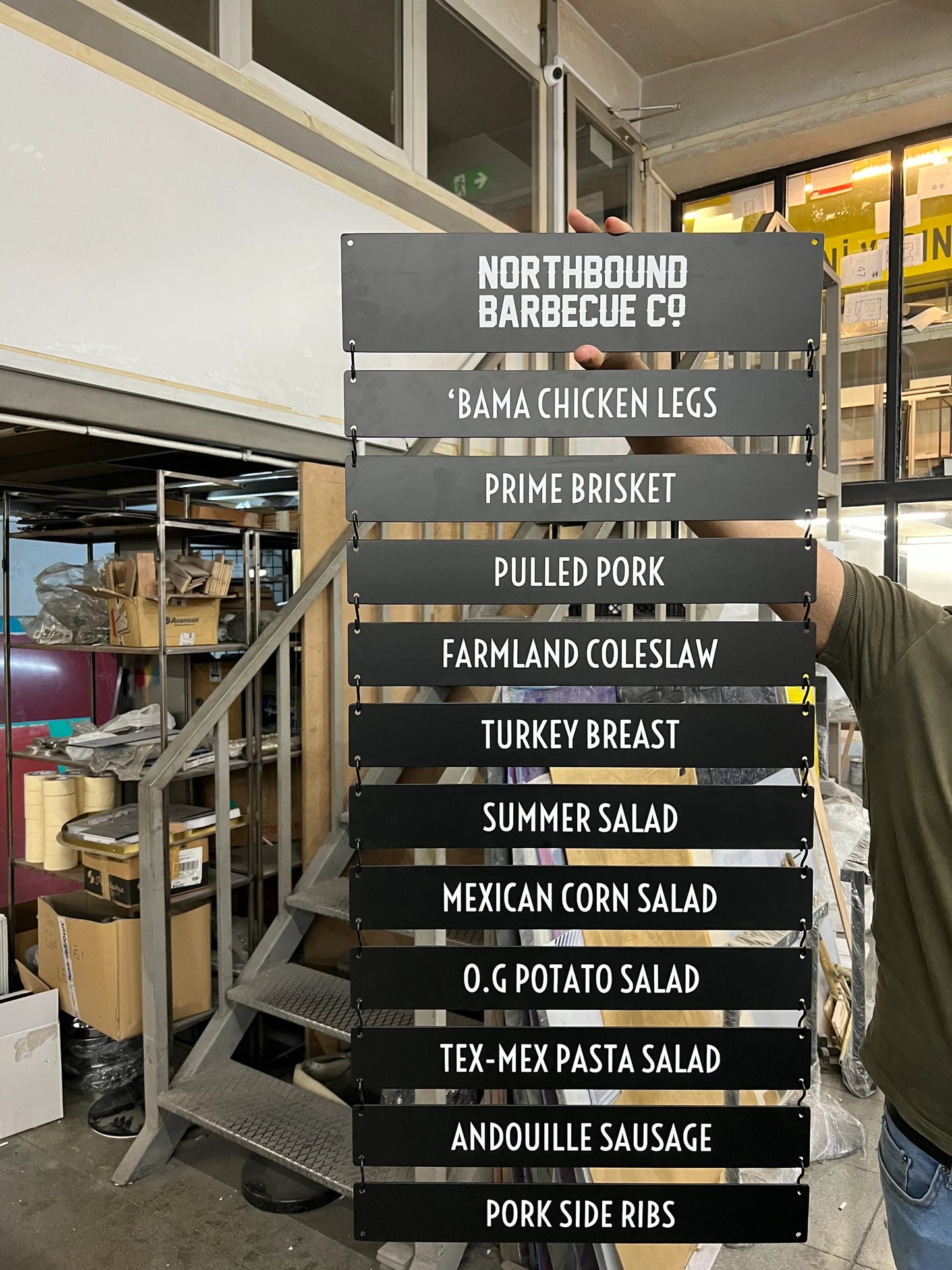 Magnetic Menu Board - Metallionaire