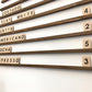 Wooden Rails Menu Board - Metallionaire